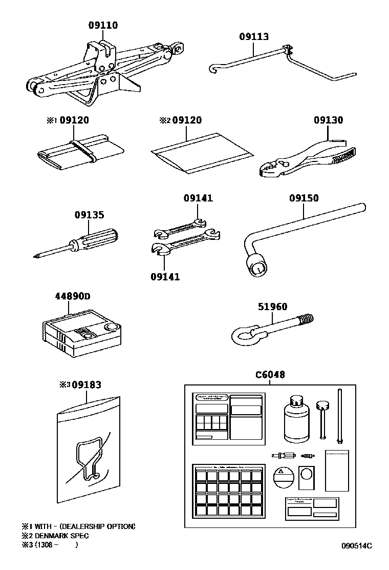 Parts diagram