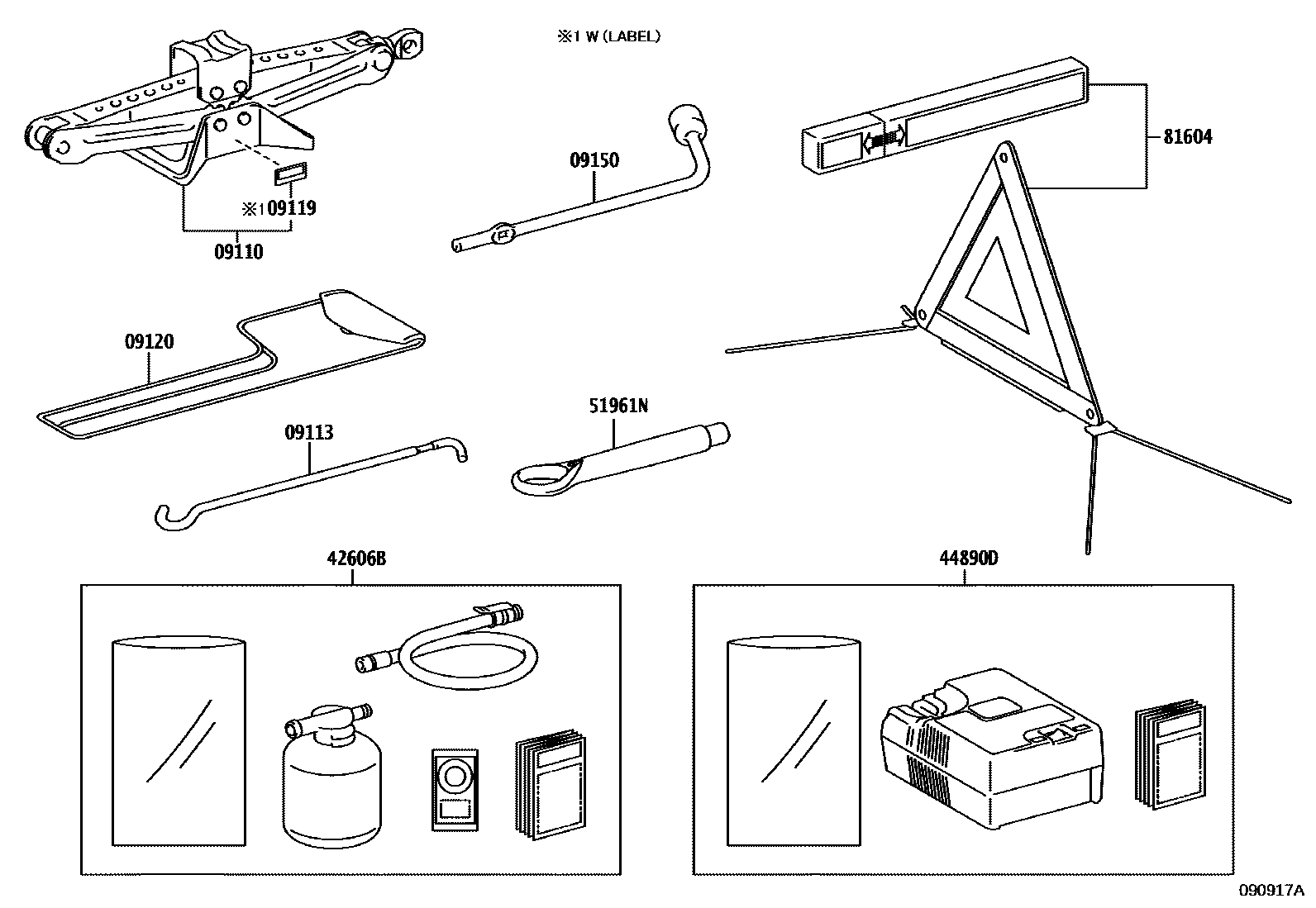 Parts diagram