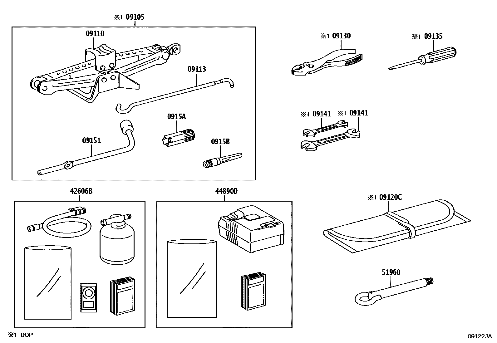 Parts diagram
