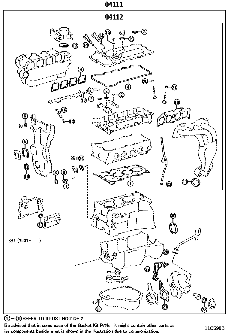 Parts diagram