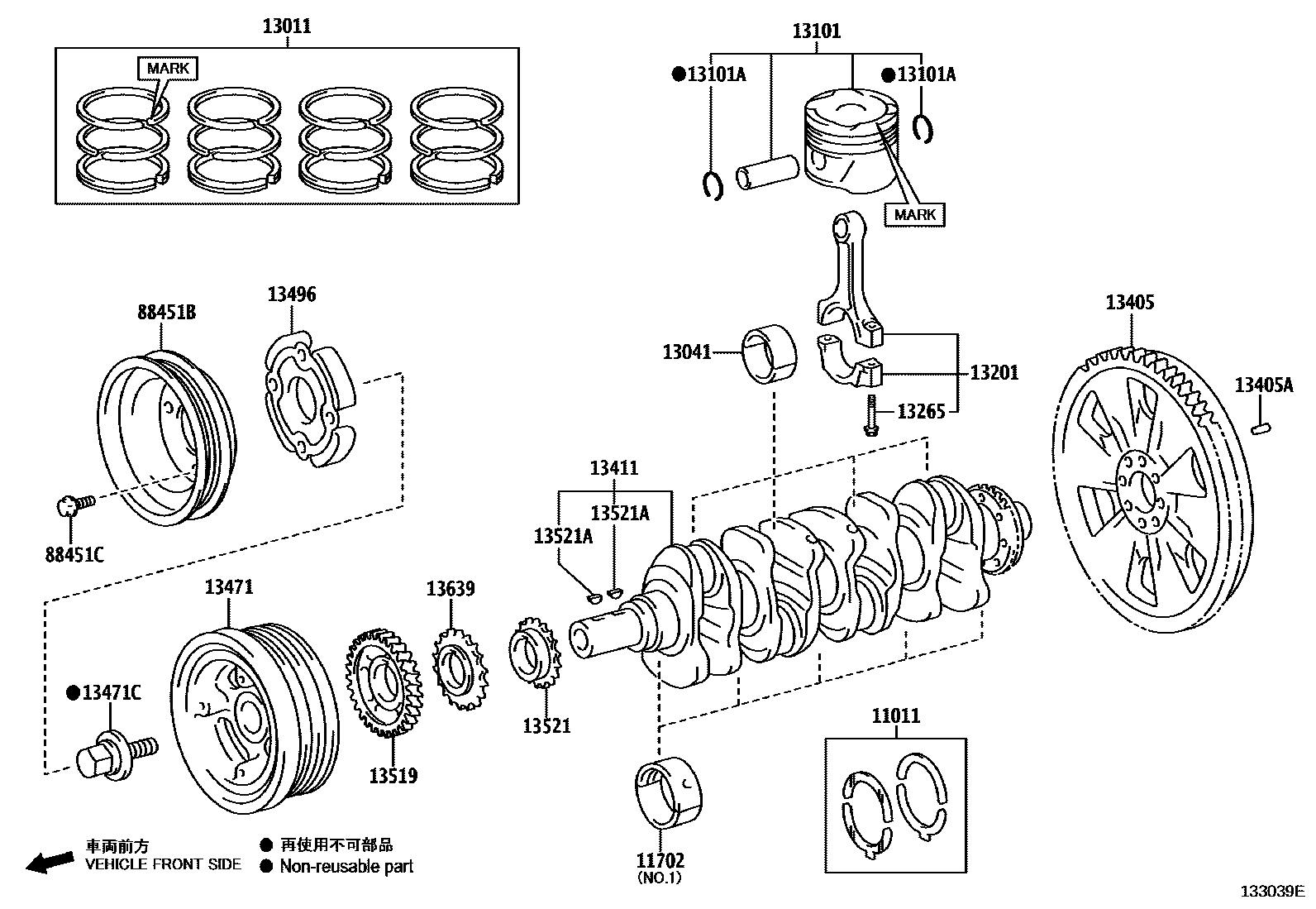 Parts diagram