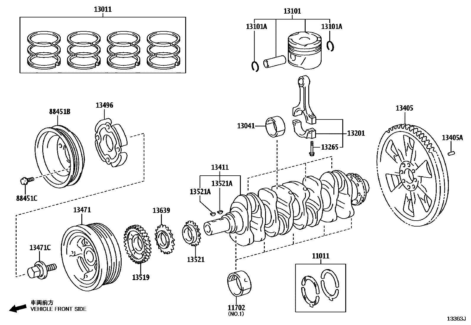Parts diagram