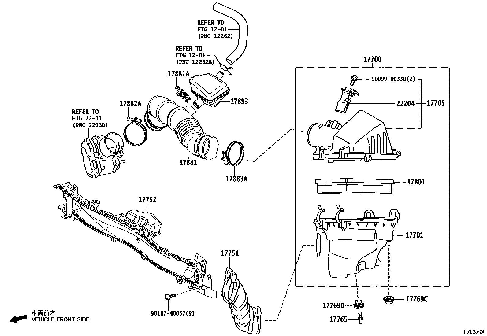 Parts diagram