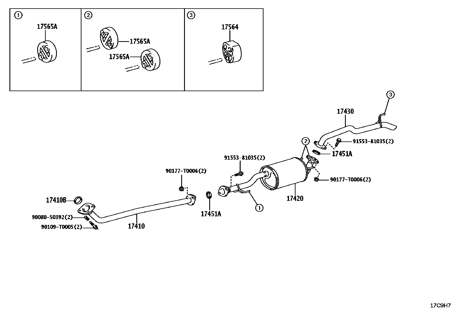 Parts diagram