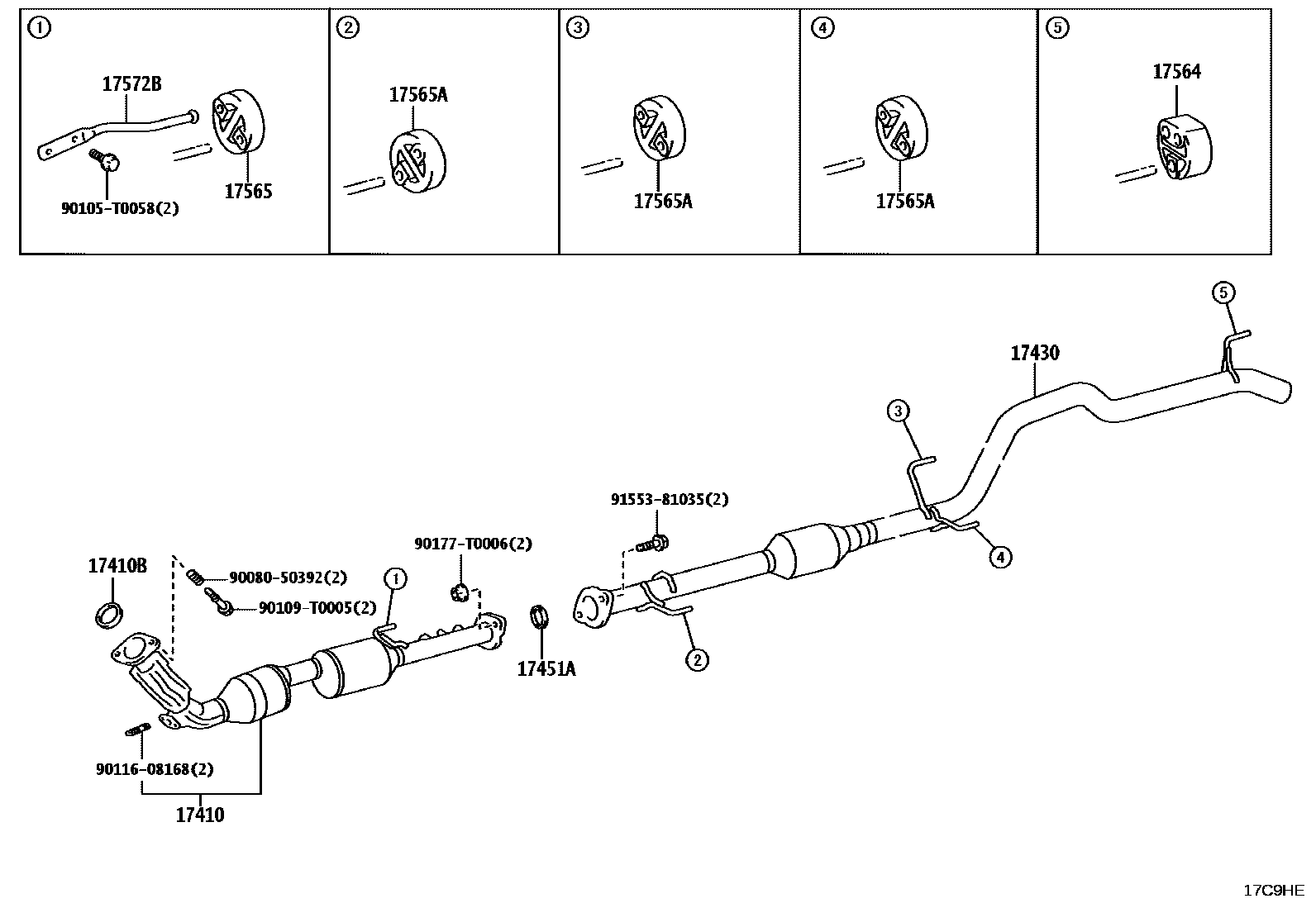 Parts diagram