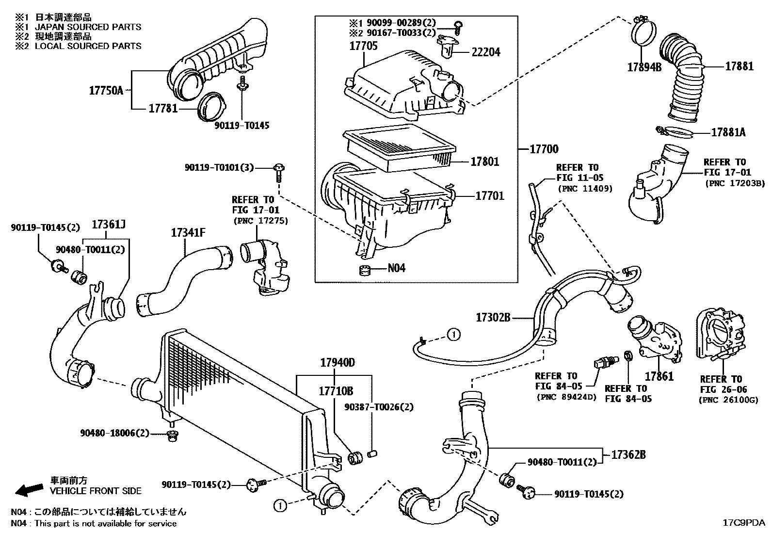Parts diagram