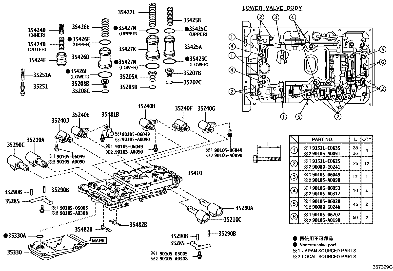 Parts diagram