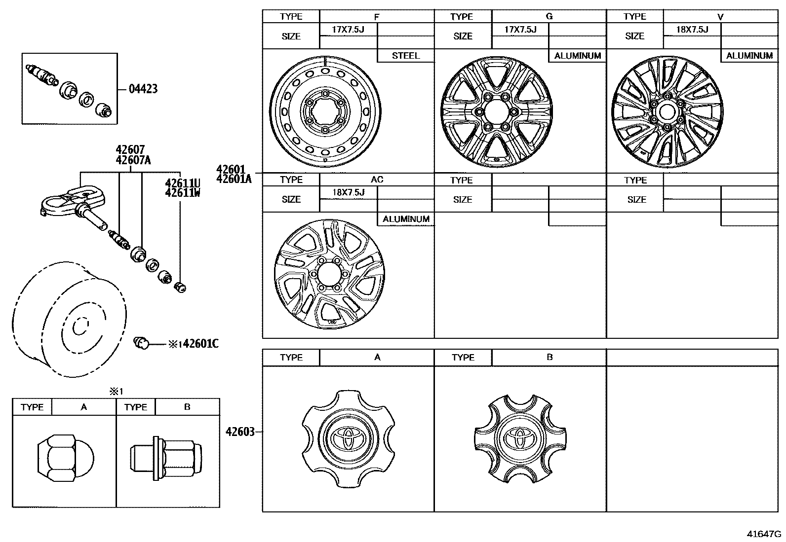 Parts diagram