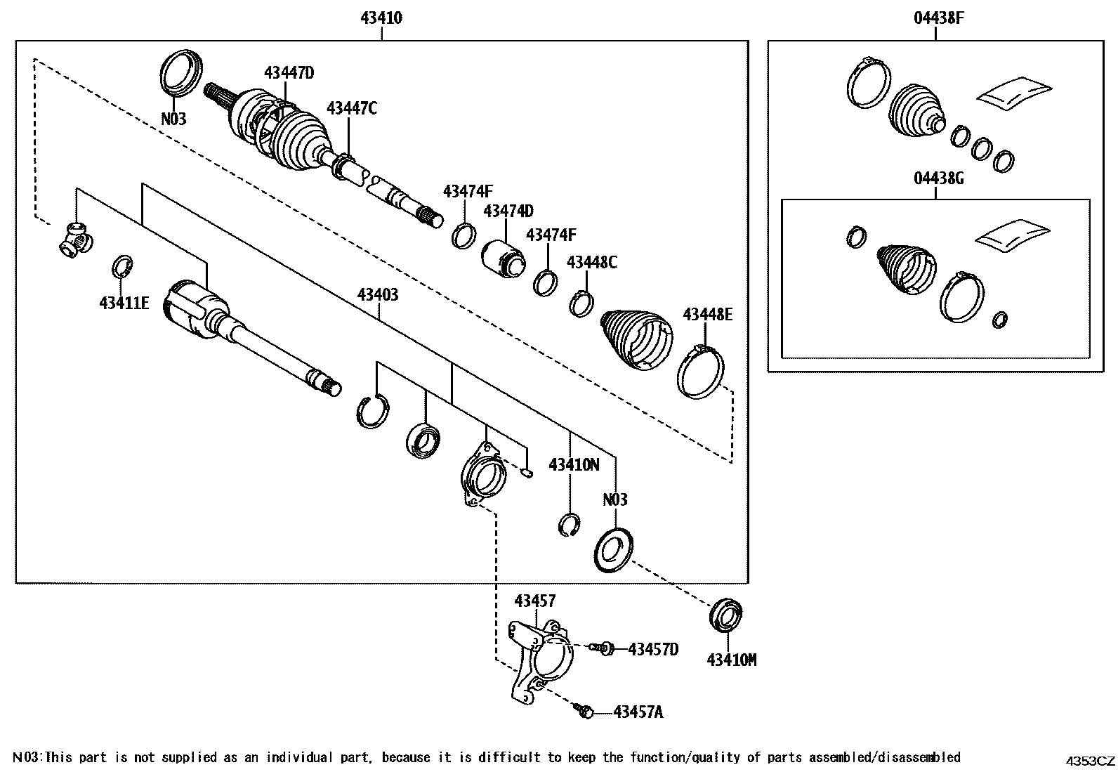 Parts diagram