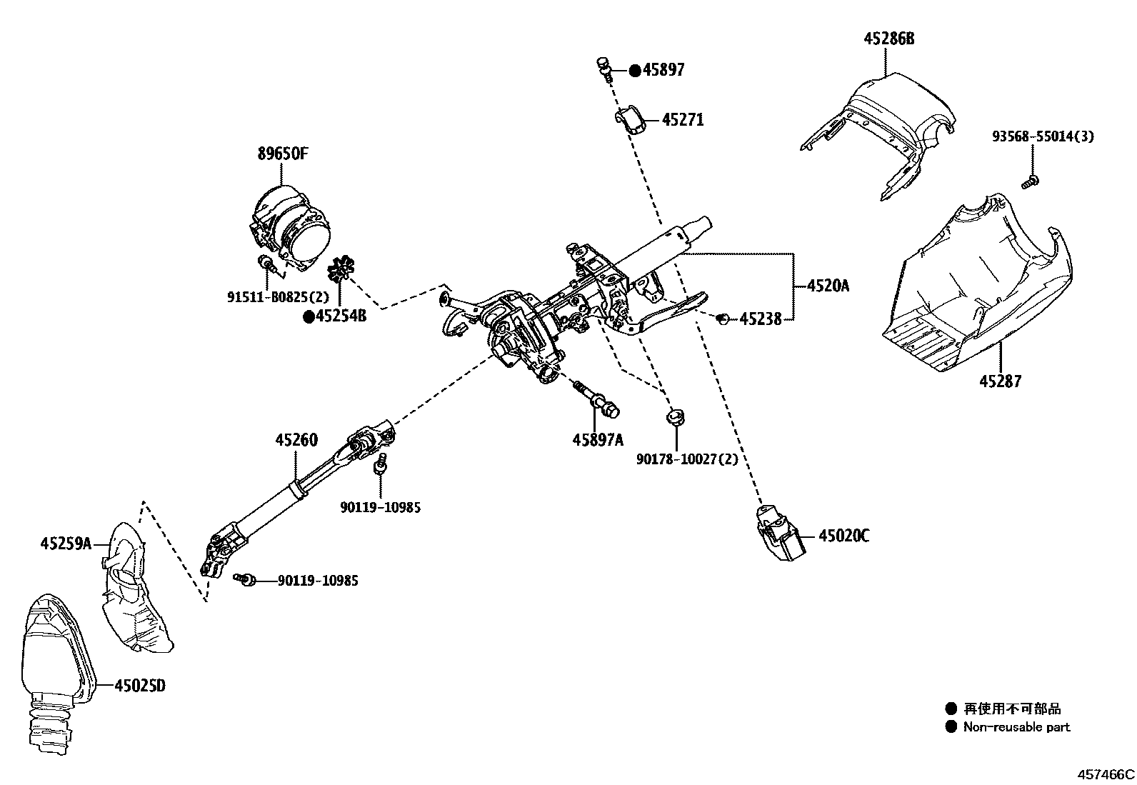Parts diagram