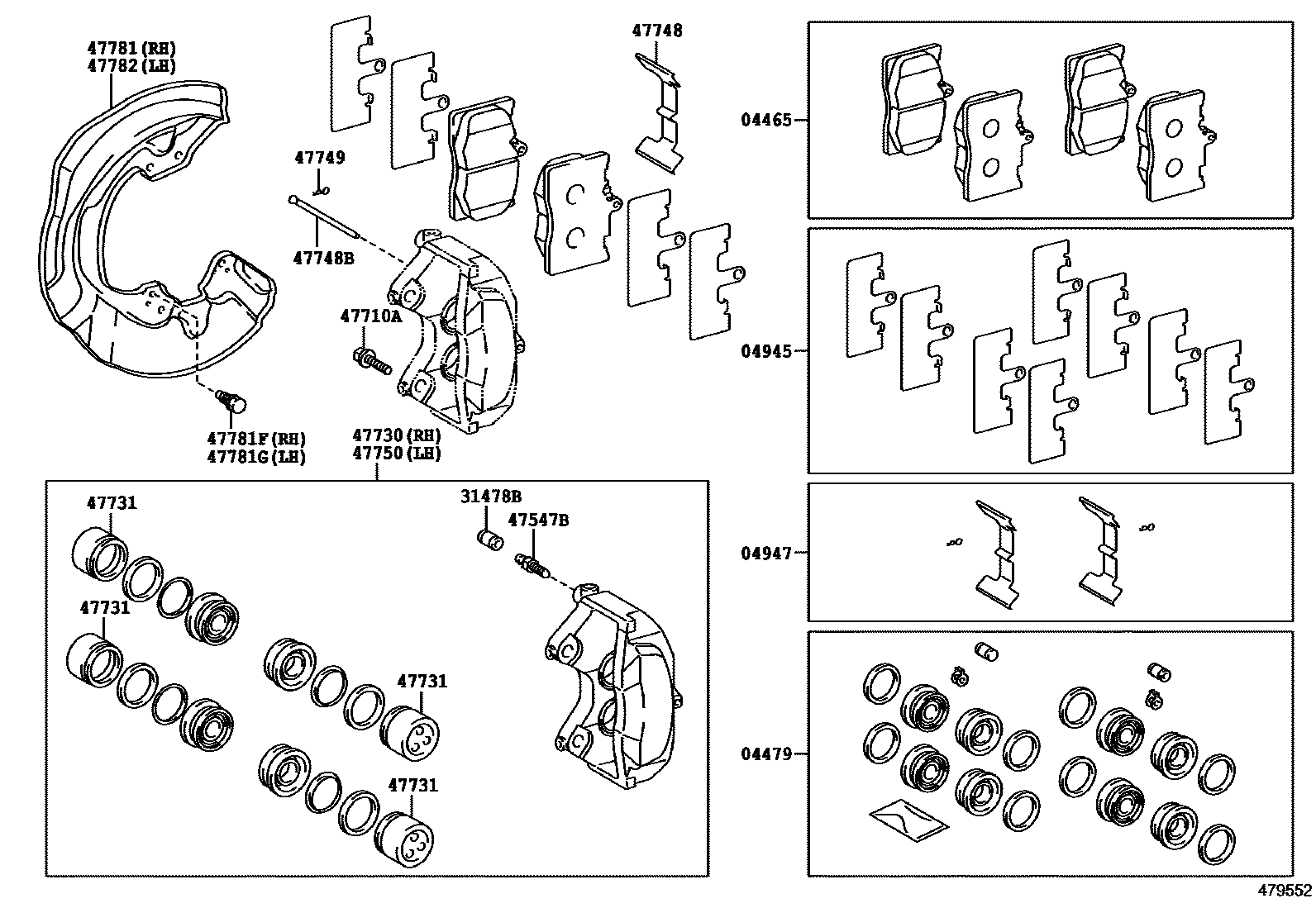 Parts diagram