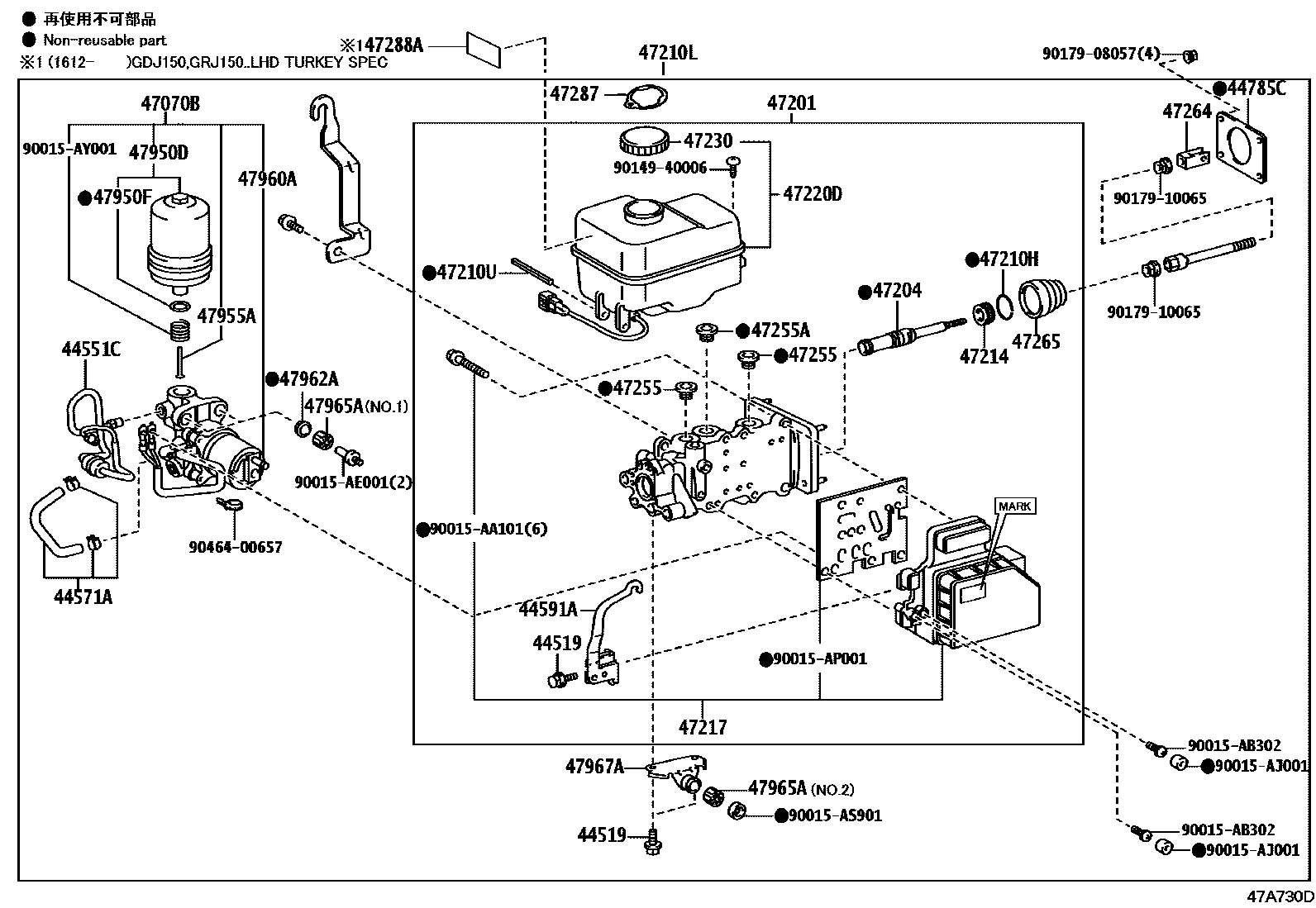 Parts diagram