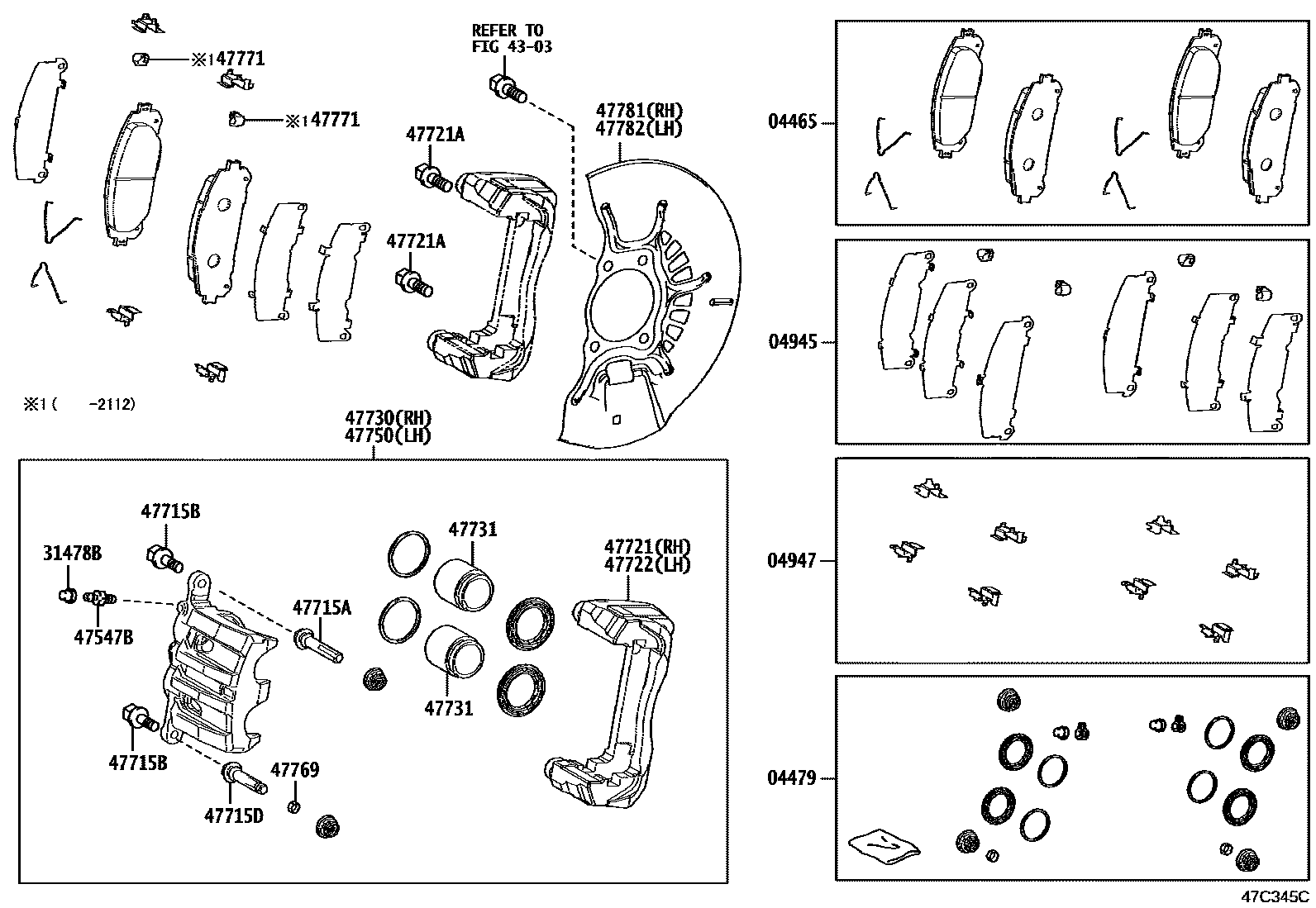 Parts diagram