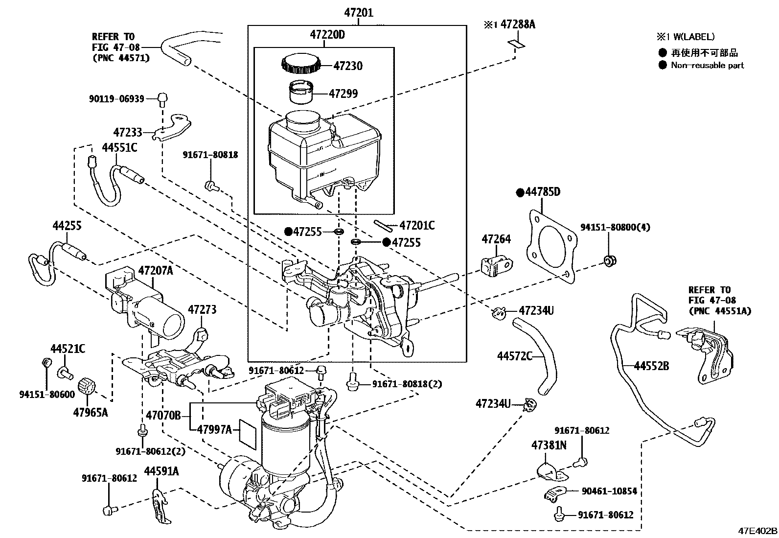 Parts diagram