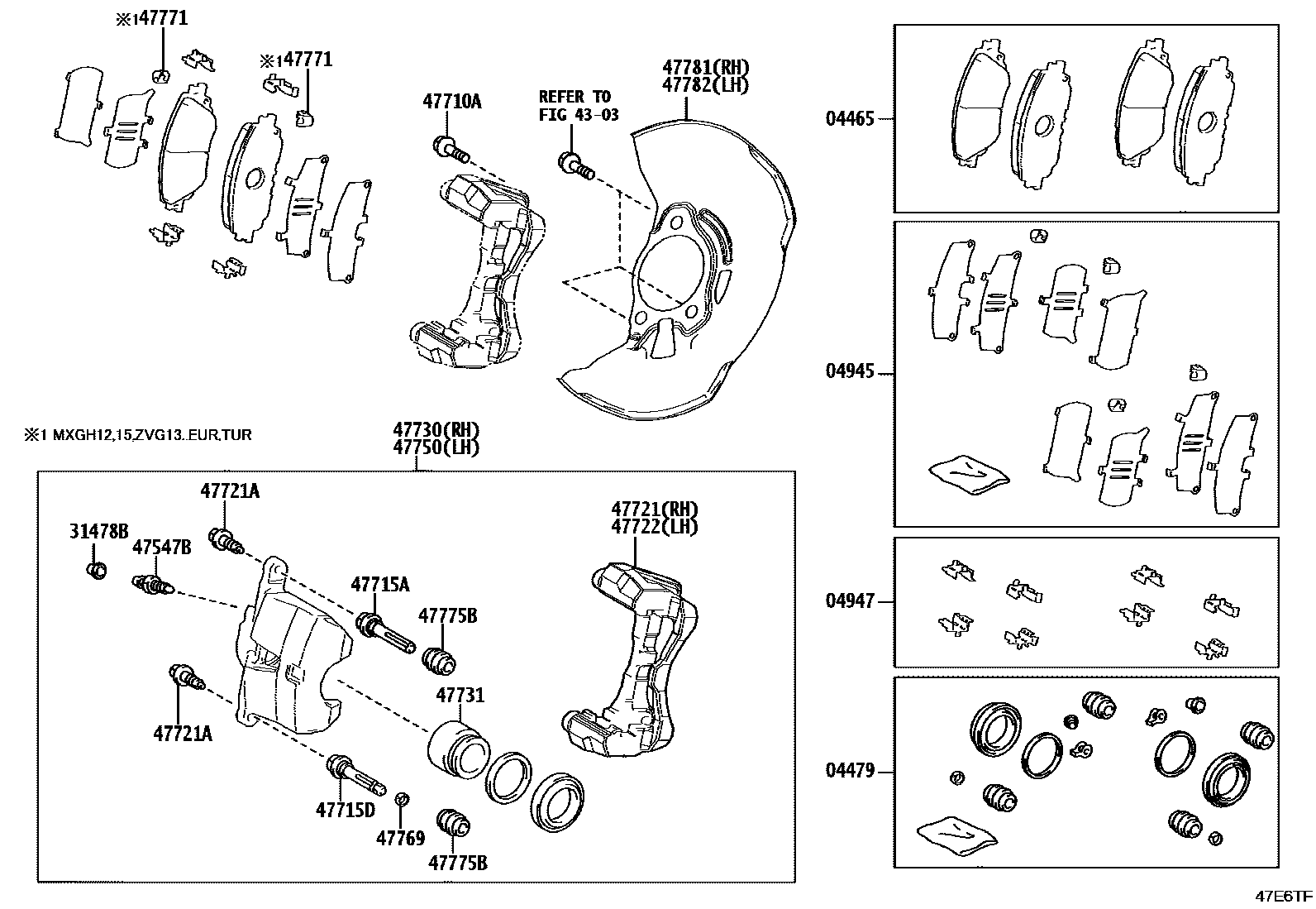 Parts diagram