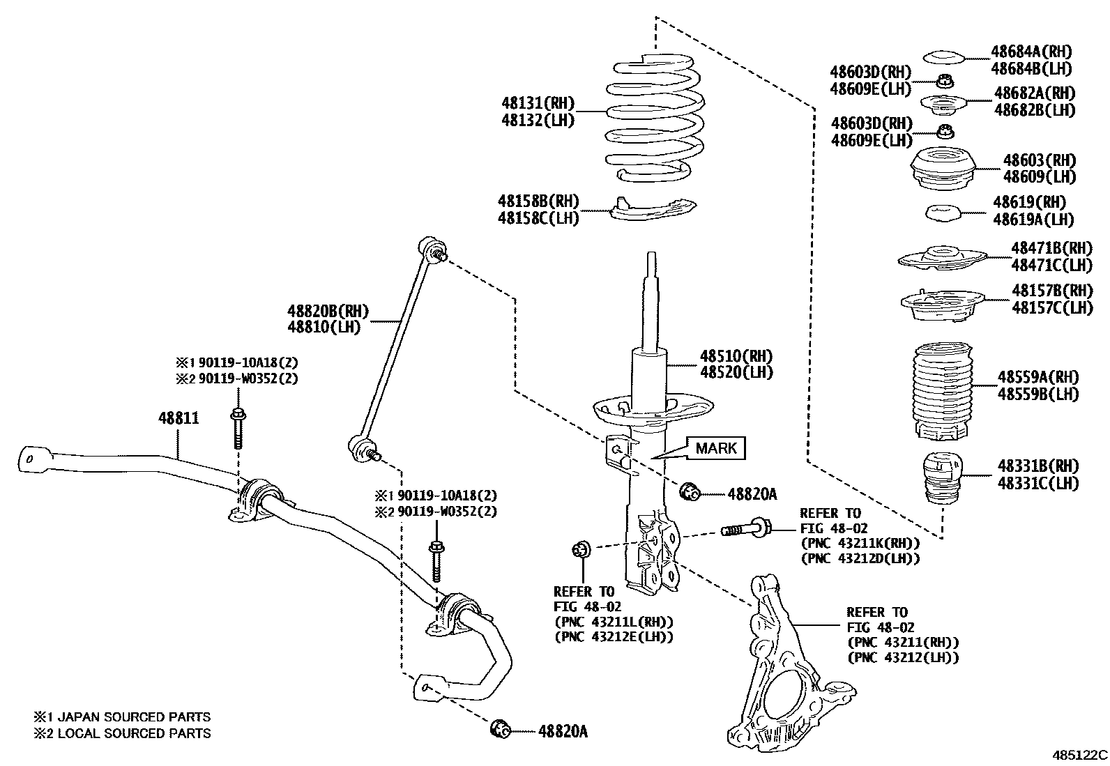 Parts diagram