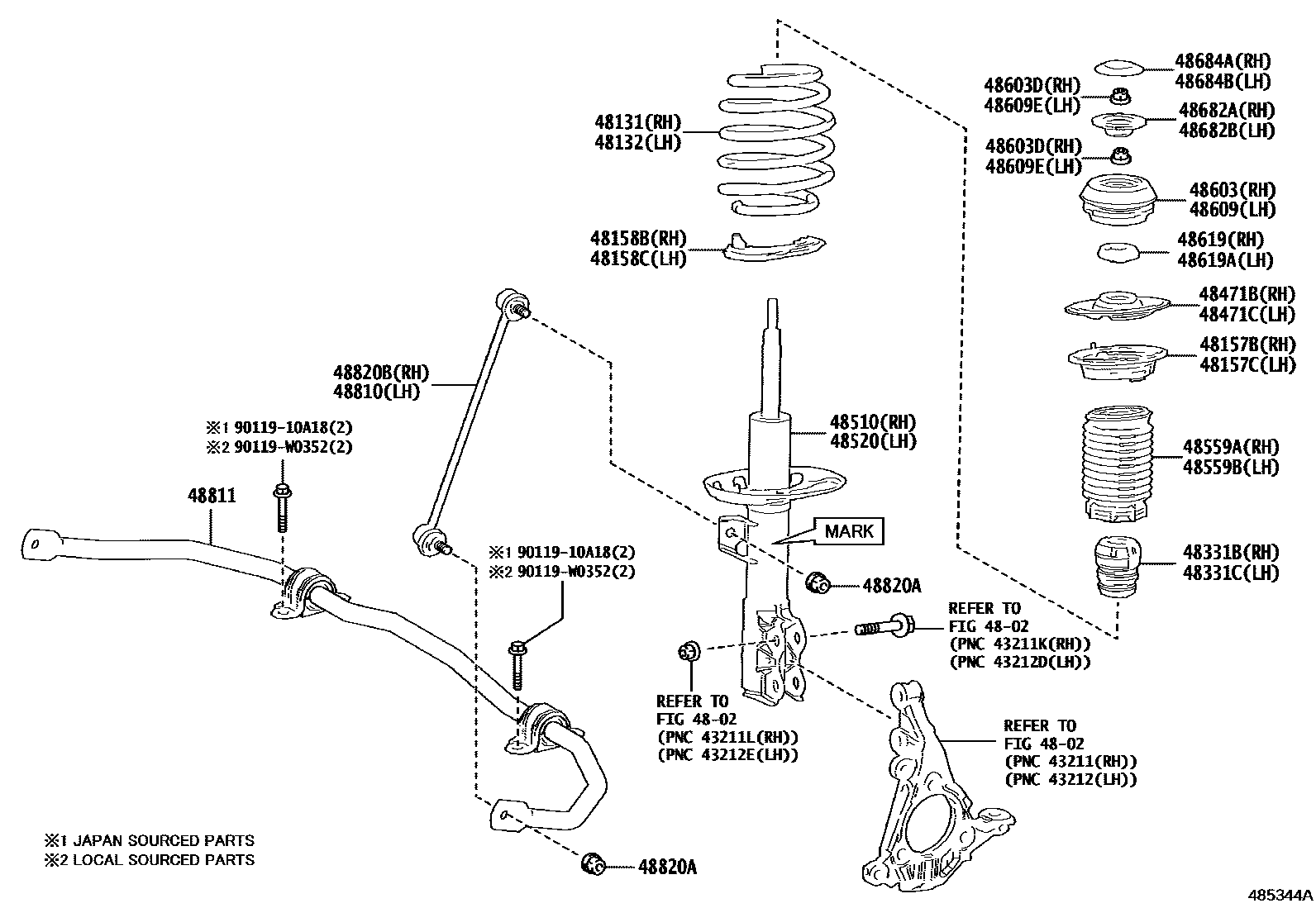 Parts diagram