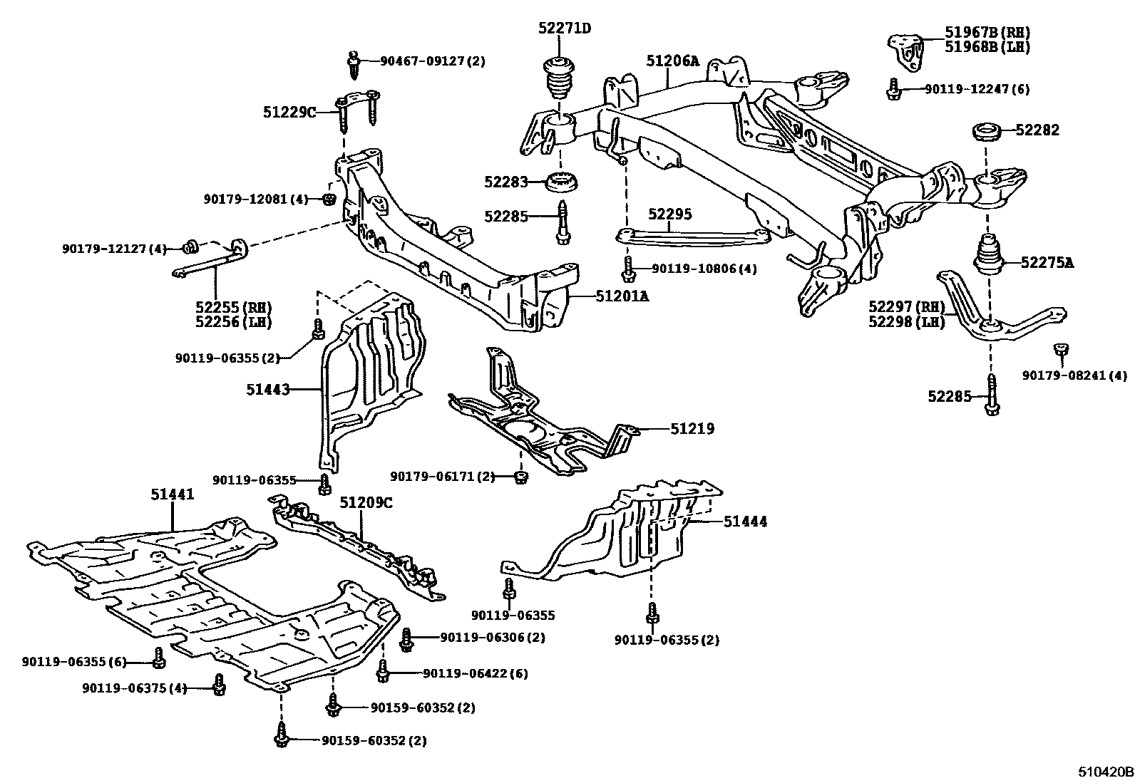 Parts diagram