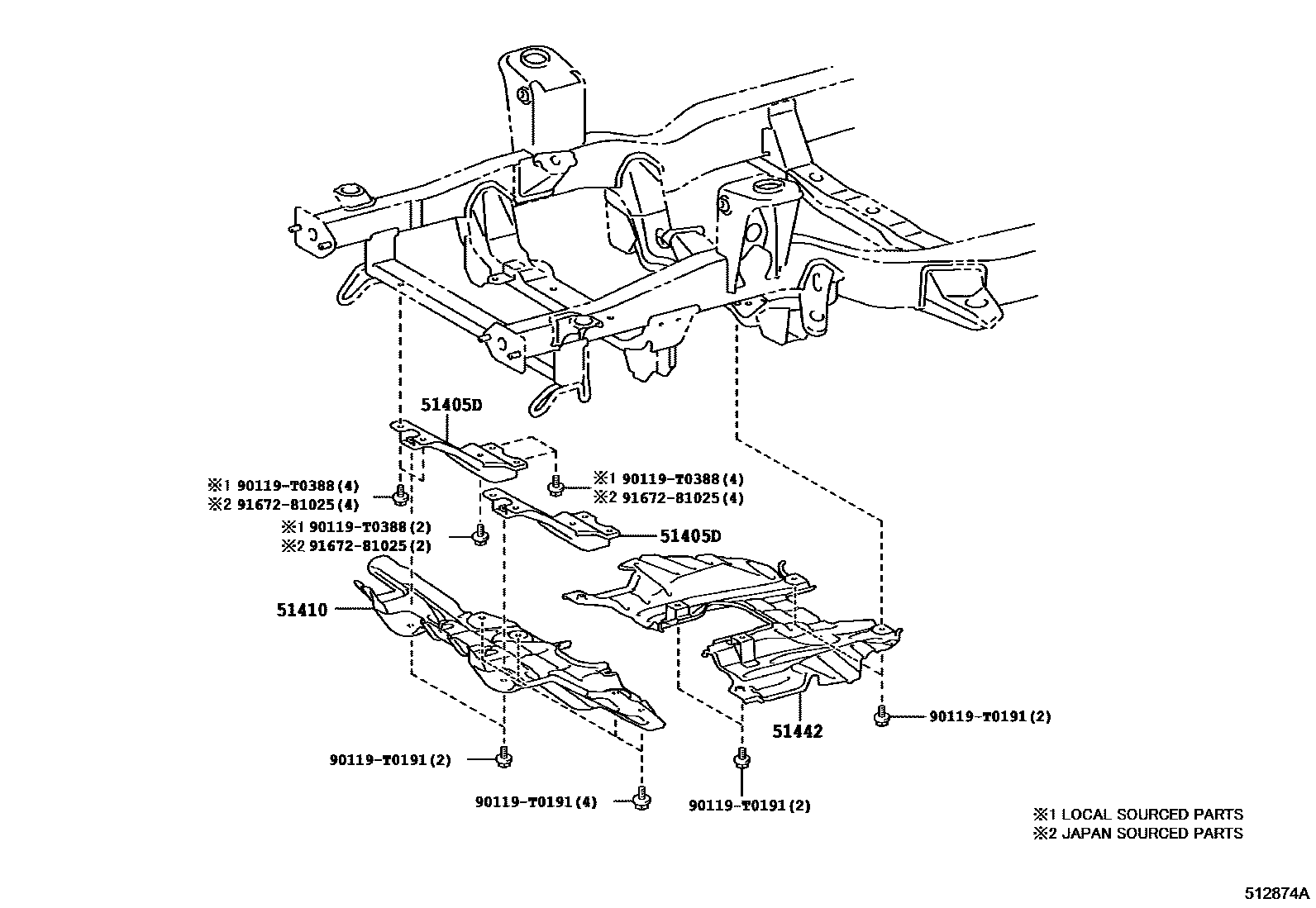 Parts diagram