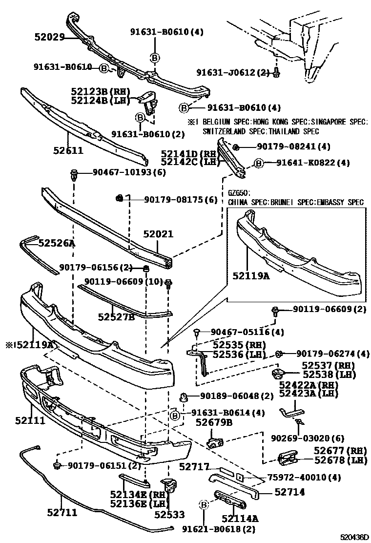 Parts diagram