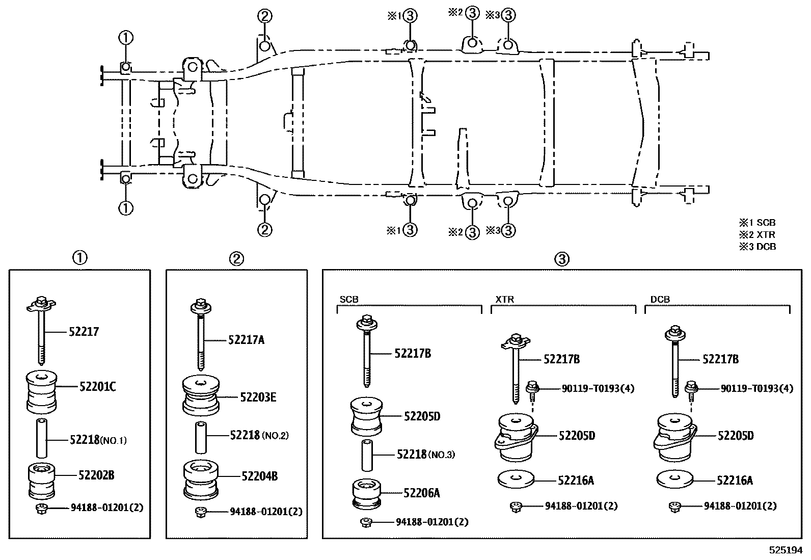 Parts diagram