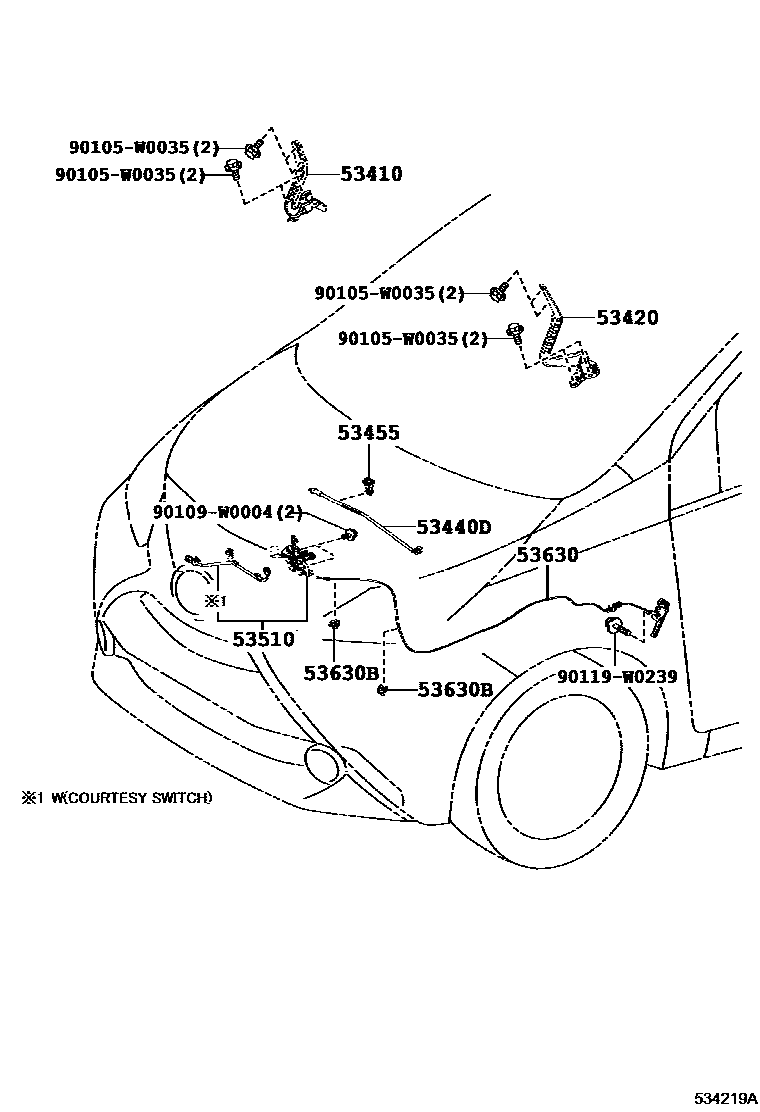 Parts diagram