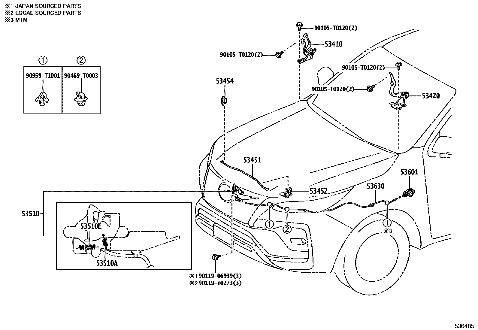 Parts diagram