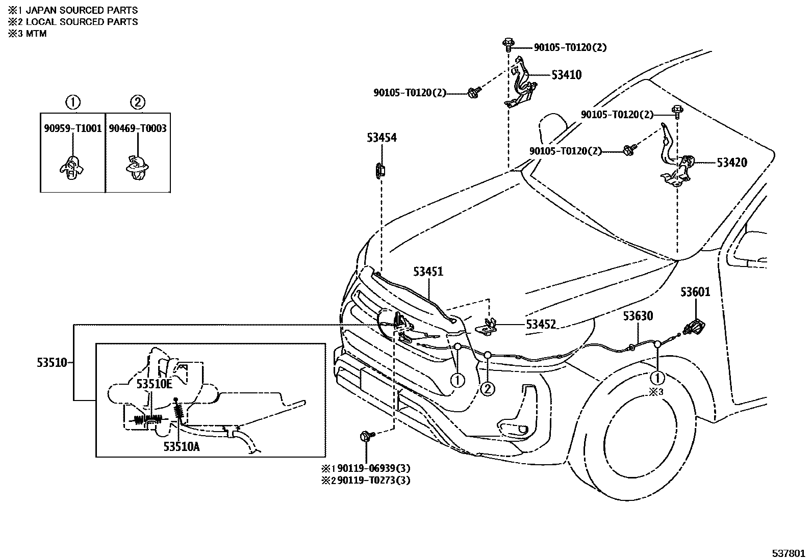 Parts diagram