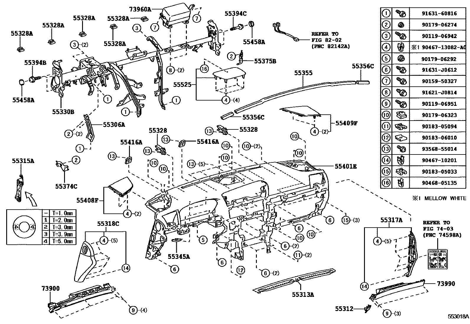 Parts diagram