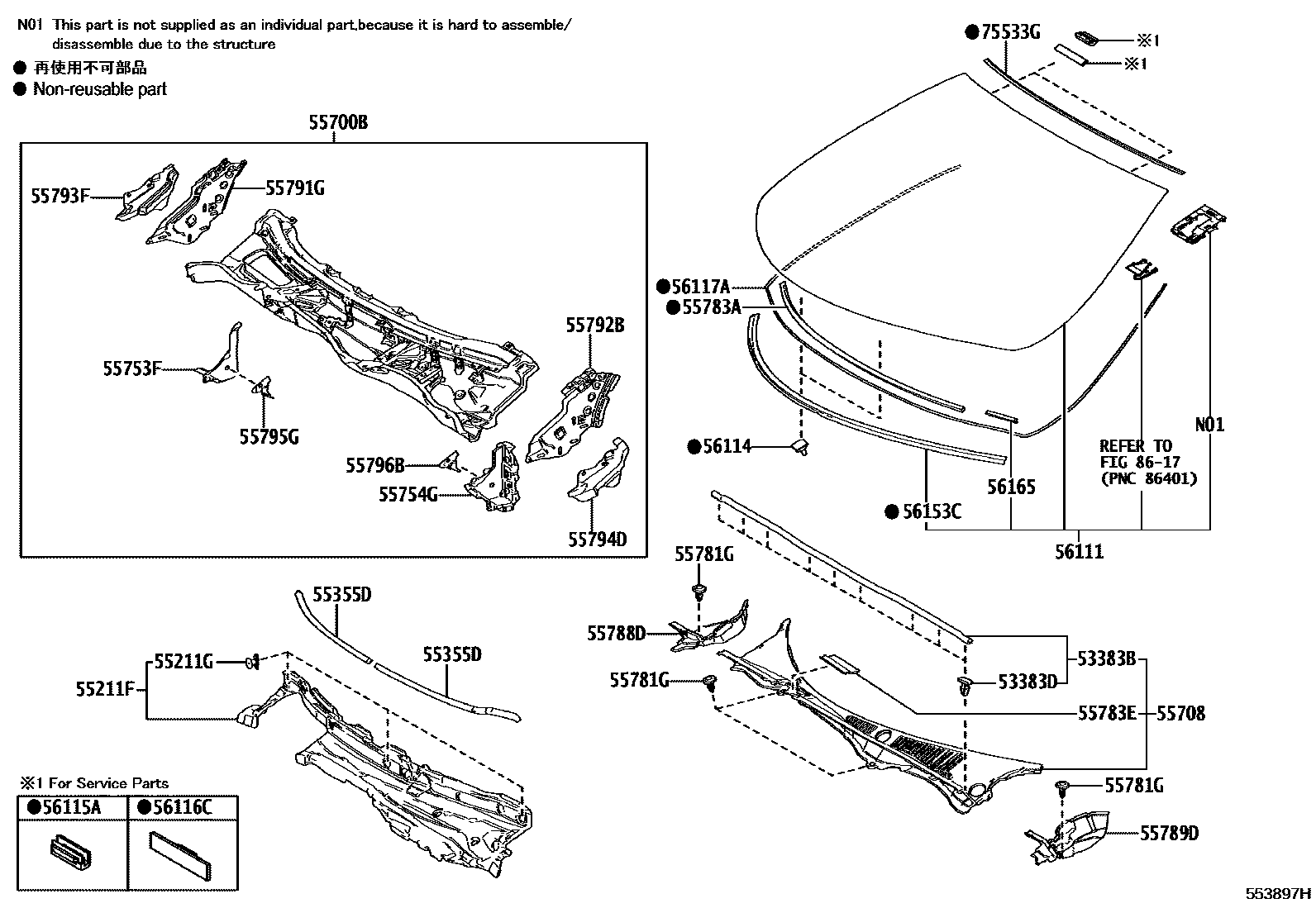 Parts diagram