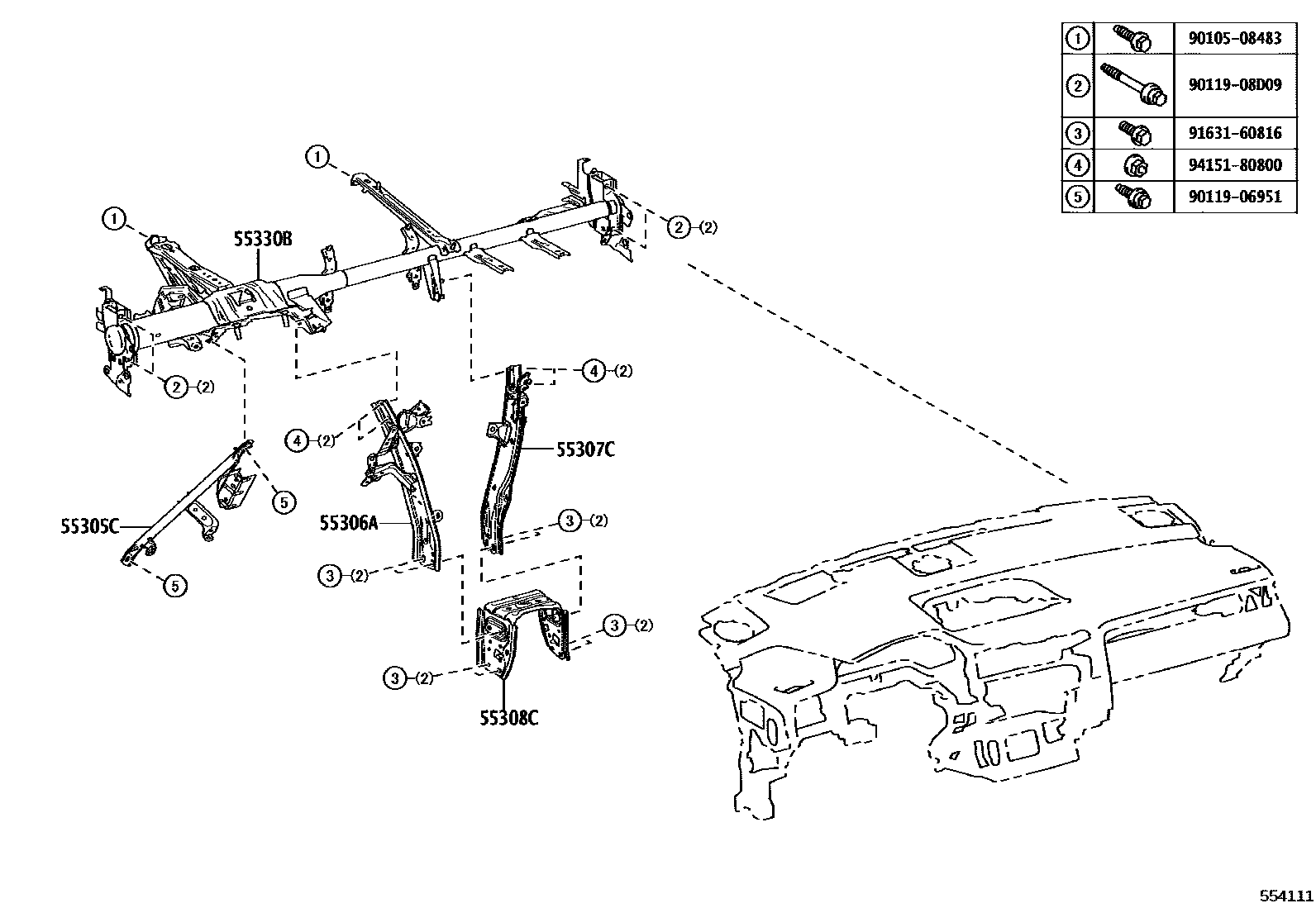 Parts diagram