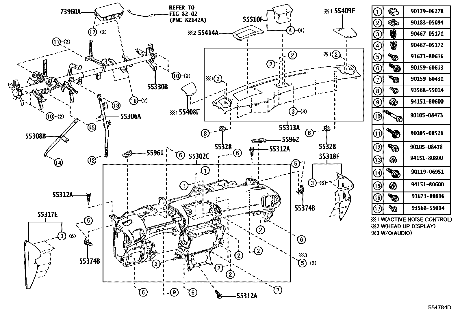 Parts diagram
