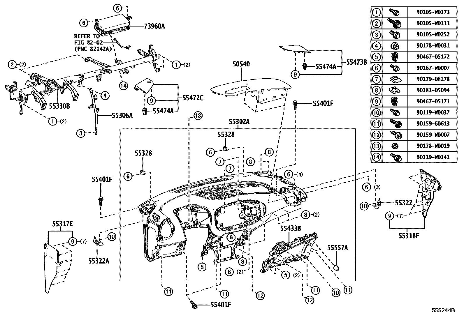 Parts diagram