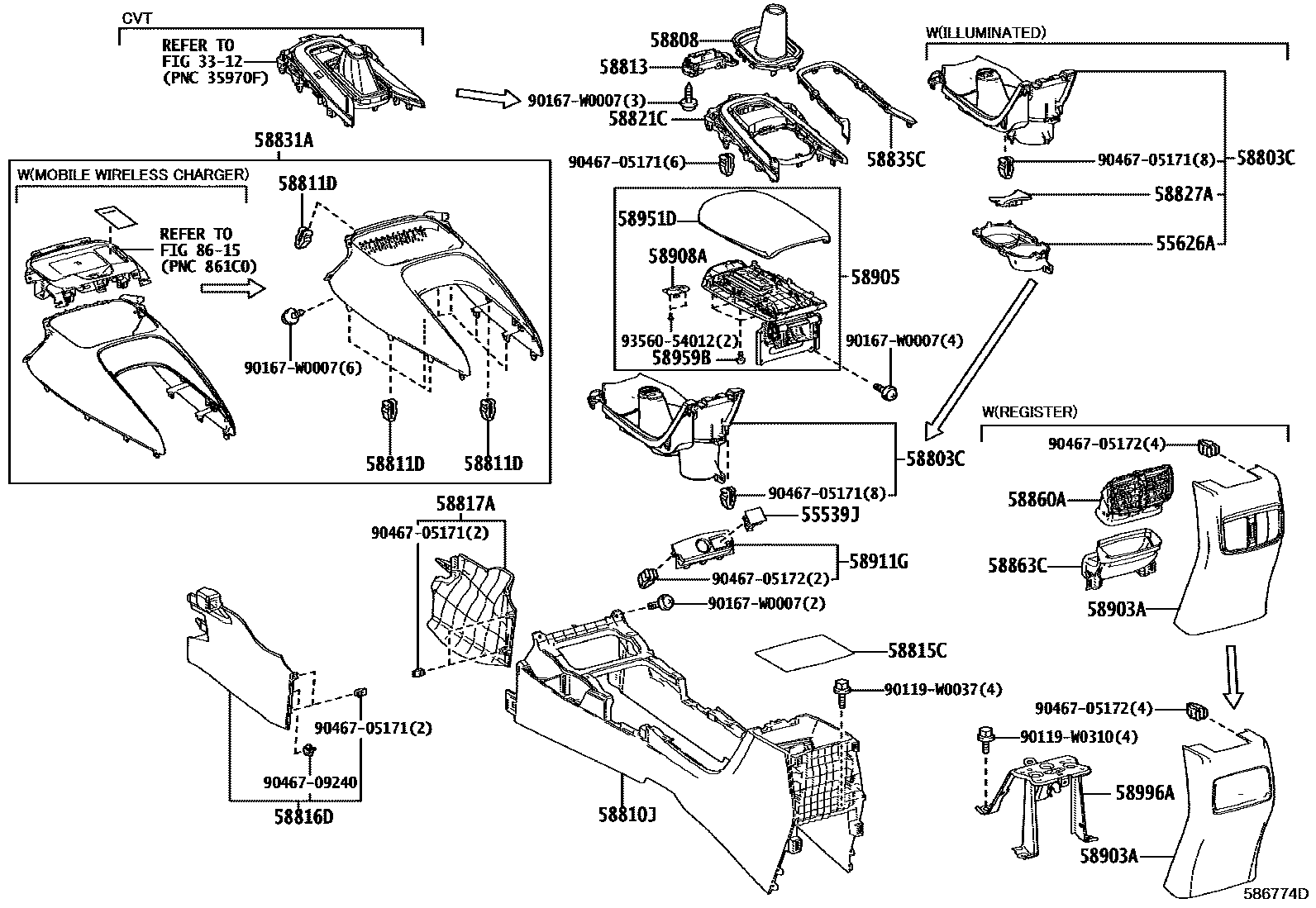 Parts diagram