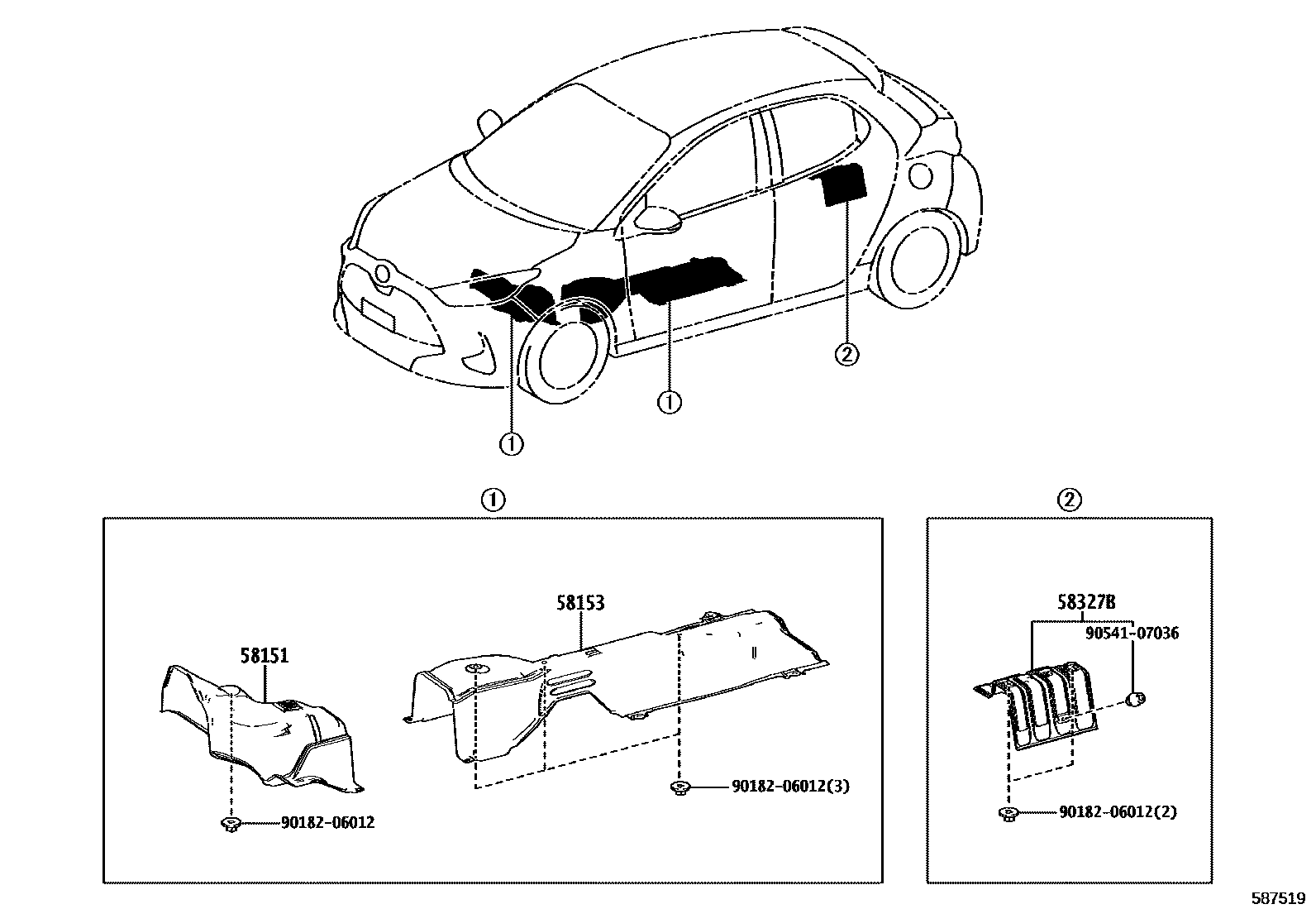Parts diagram