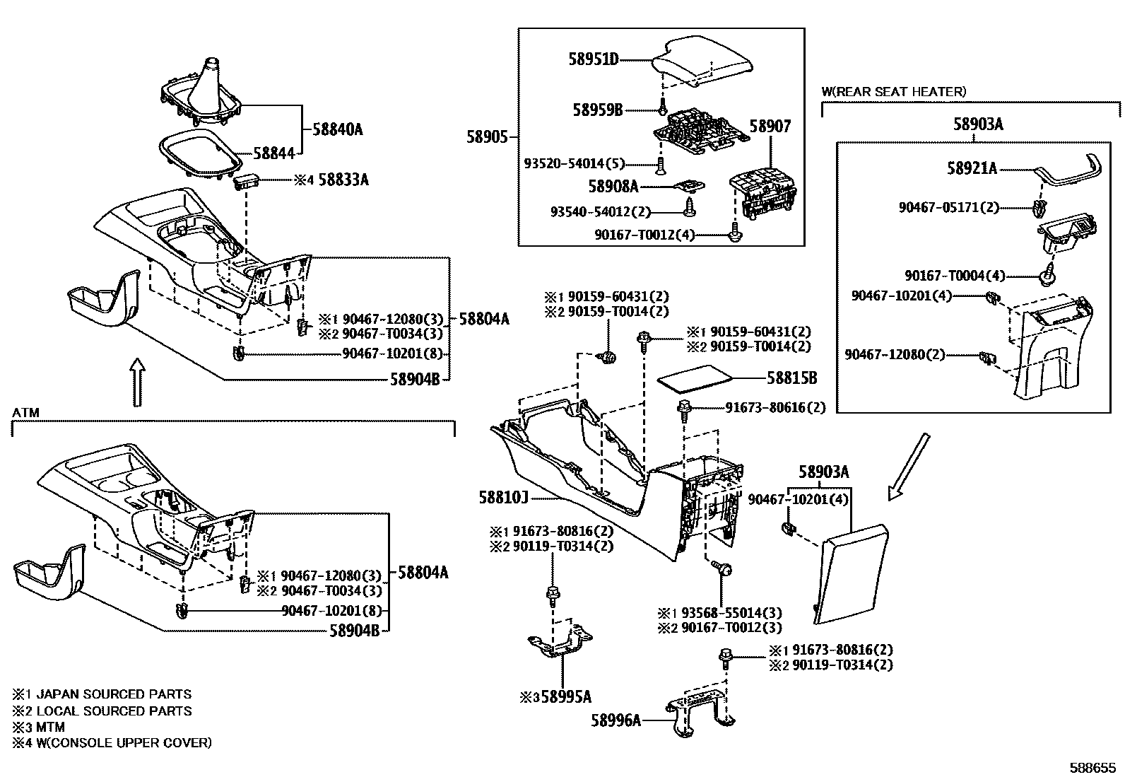 Parts diagram
