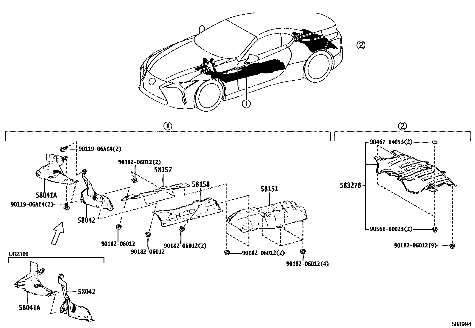 Parts diagram