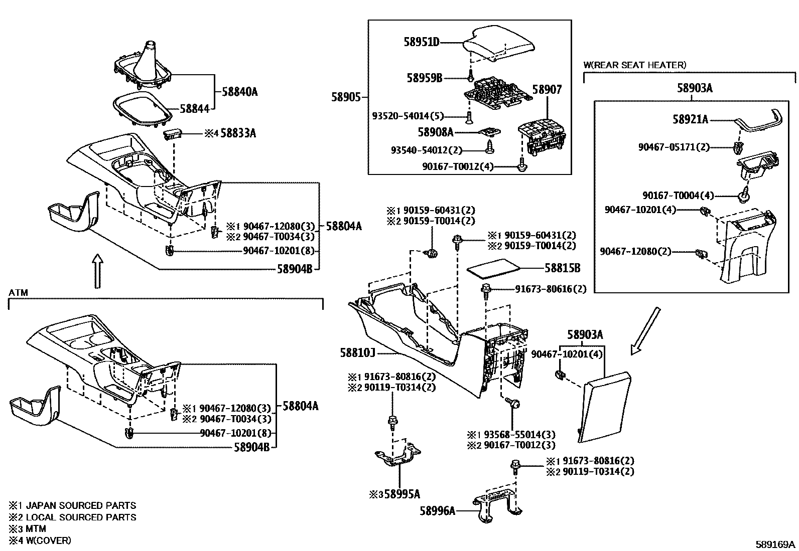 Parts diagram