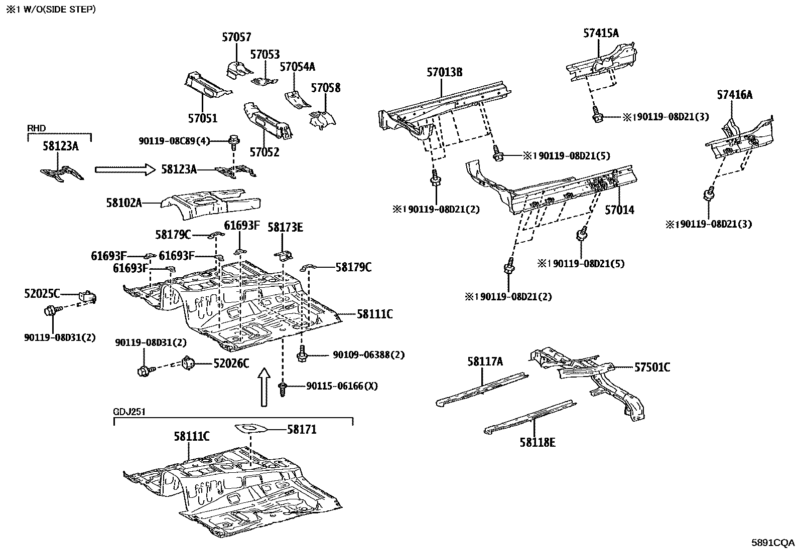 Parts diagram