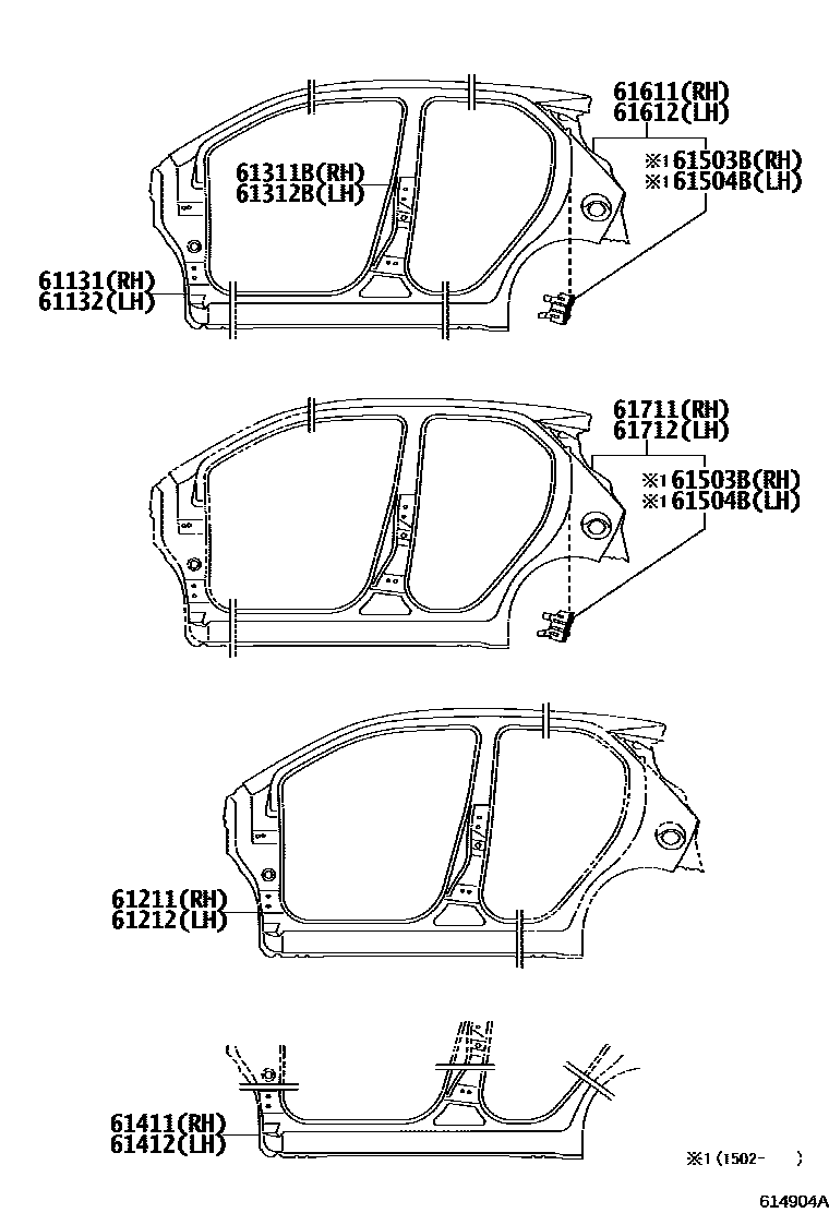 Parts diagram