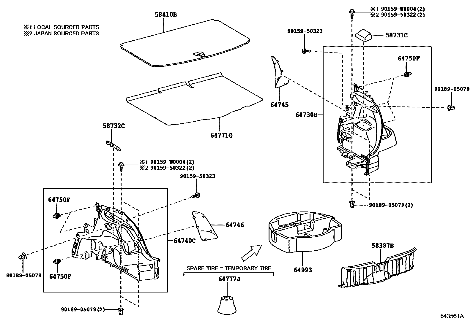 Parts diagram