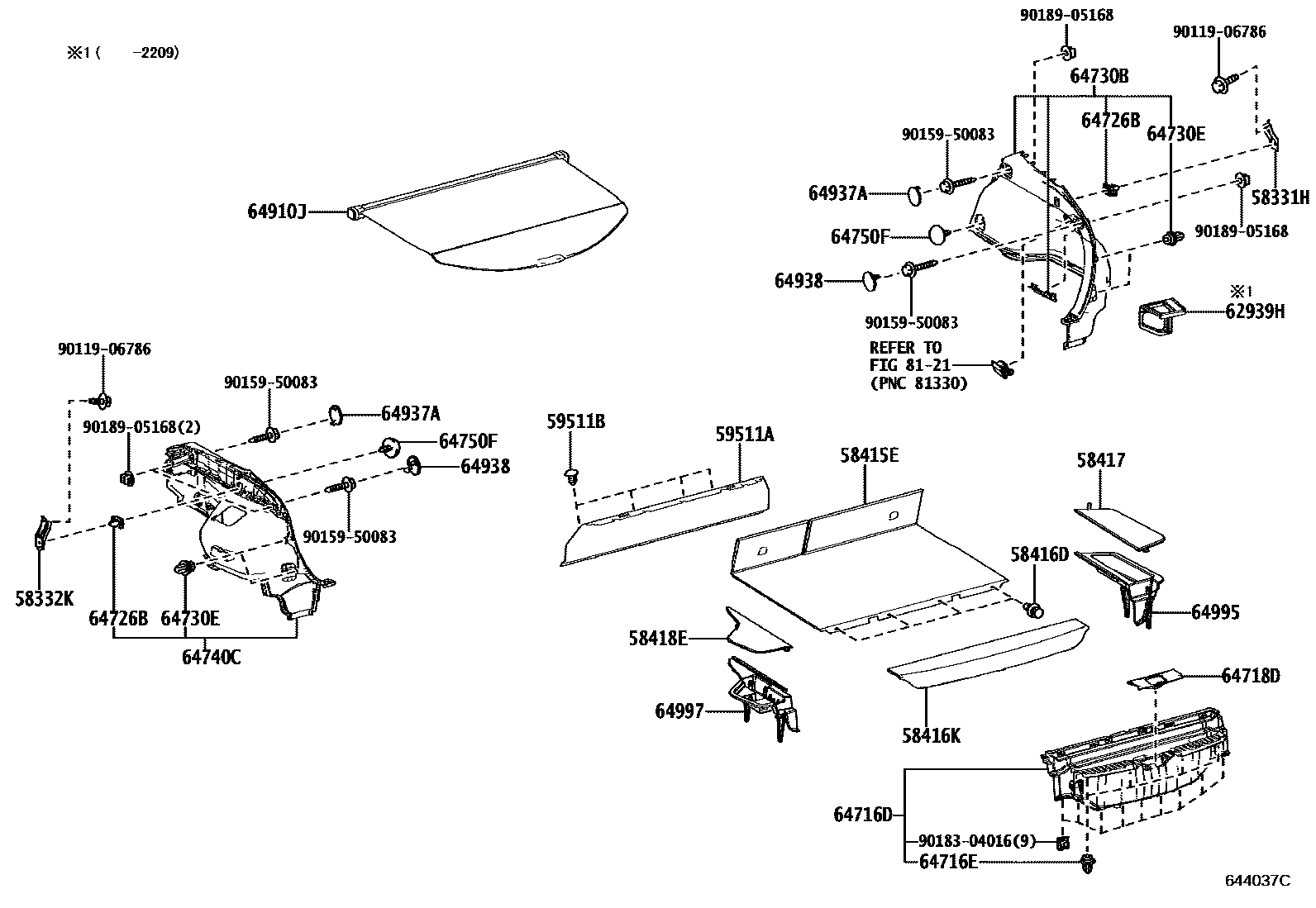 Parts diagram