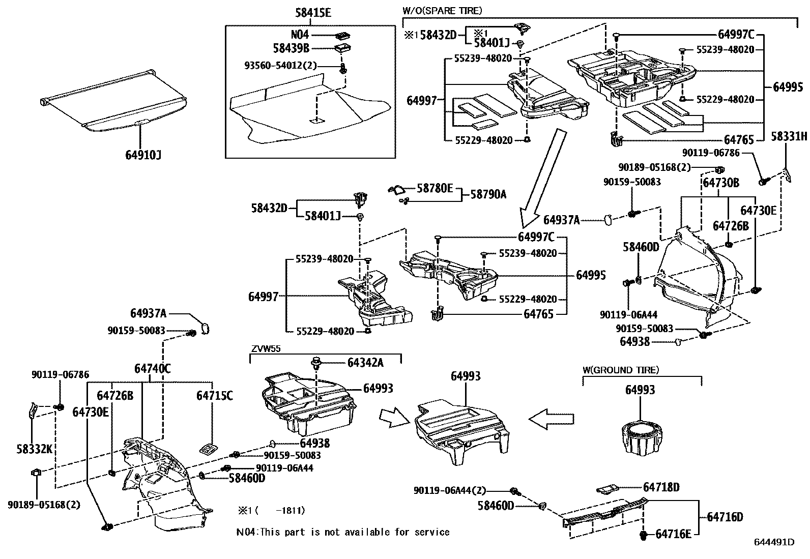Parts diagram