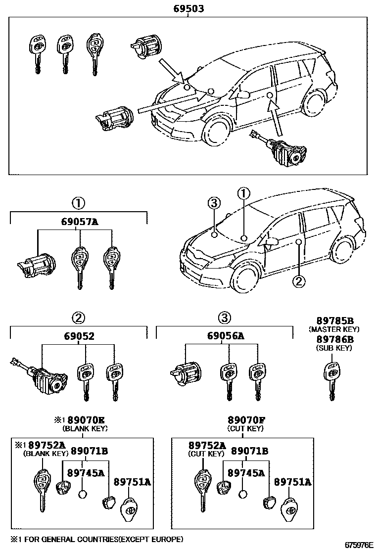 Parts diagram