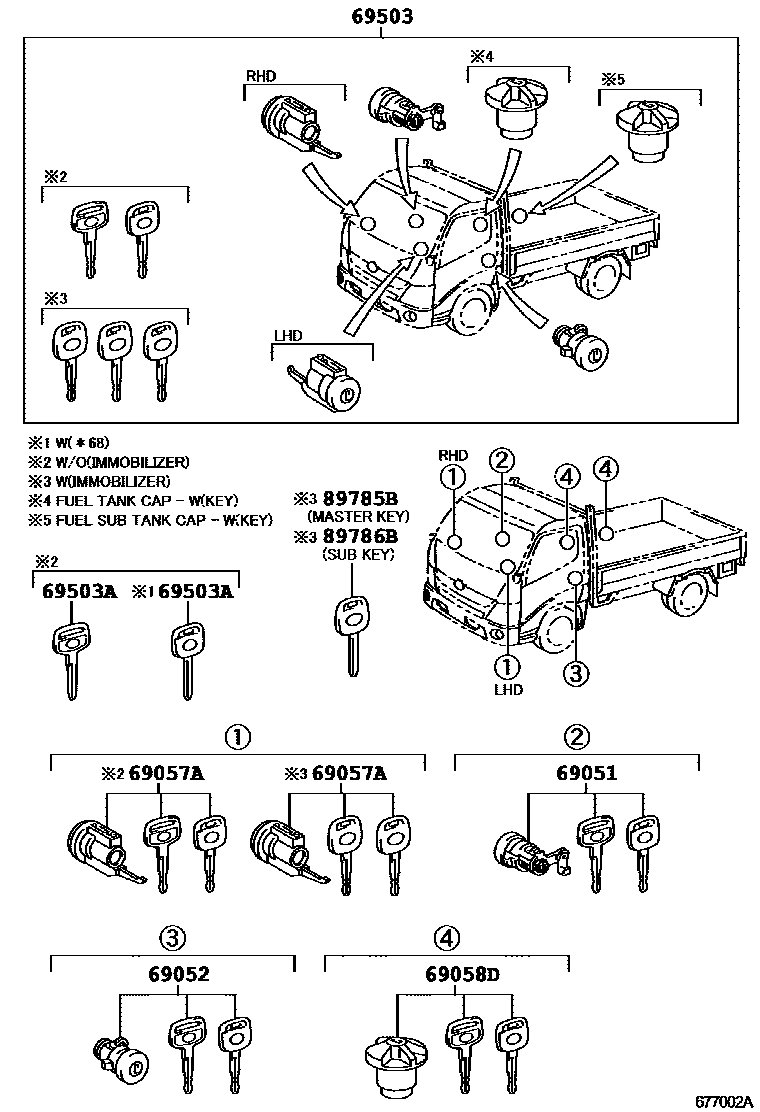 Parts diagram