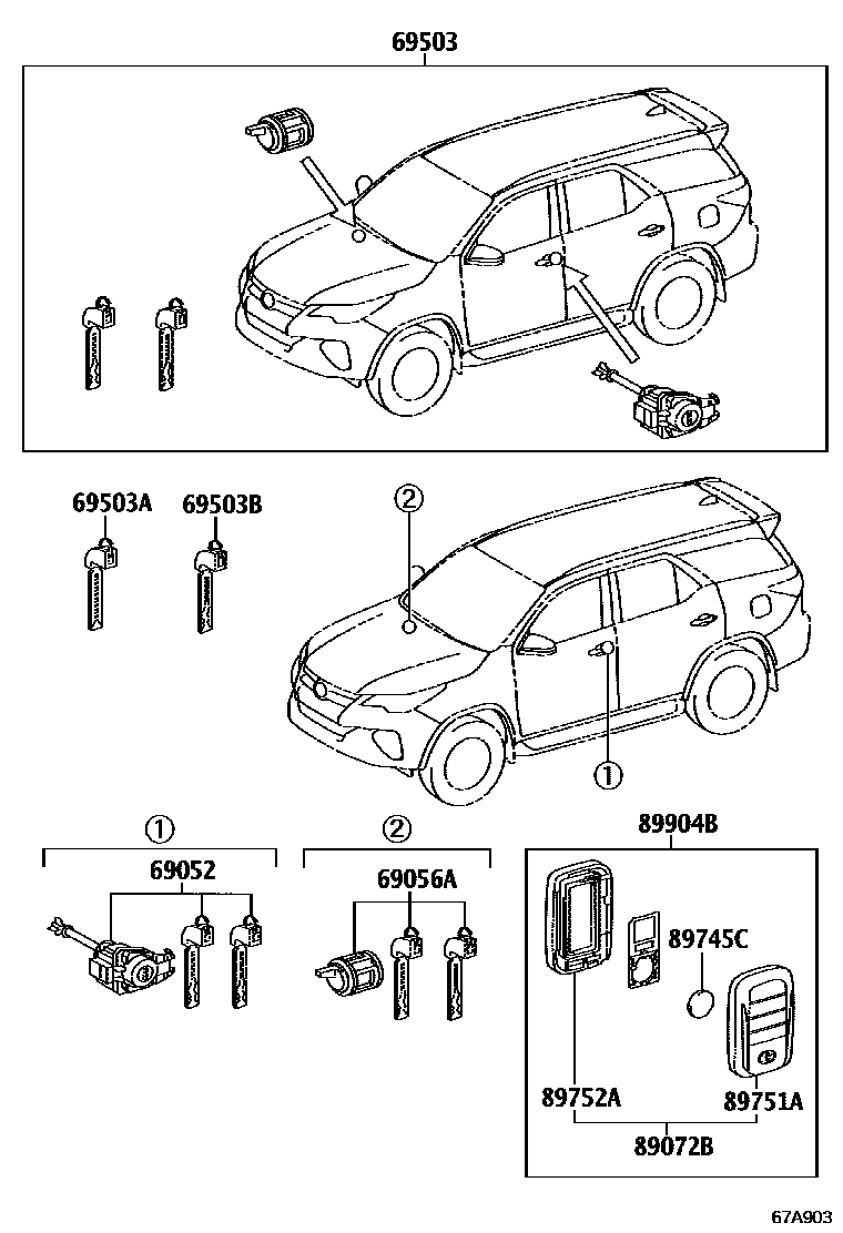 Parts diagram