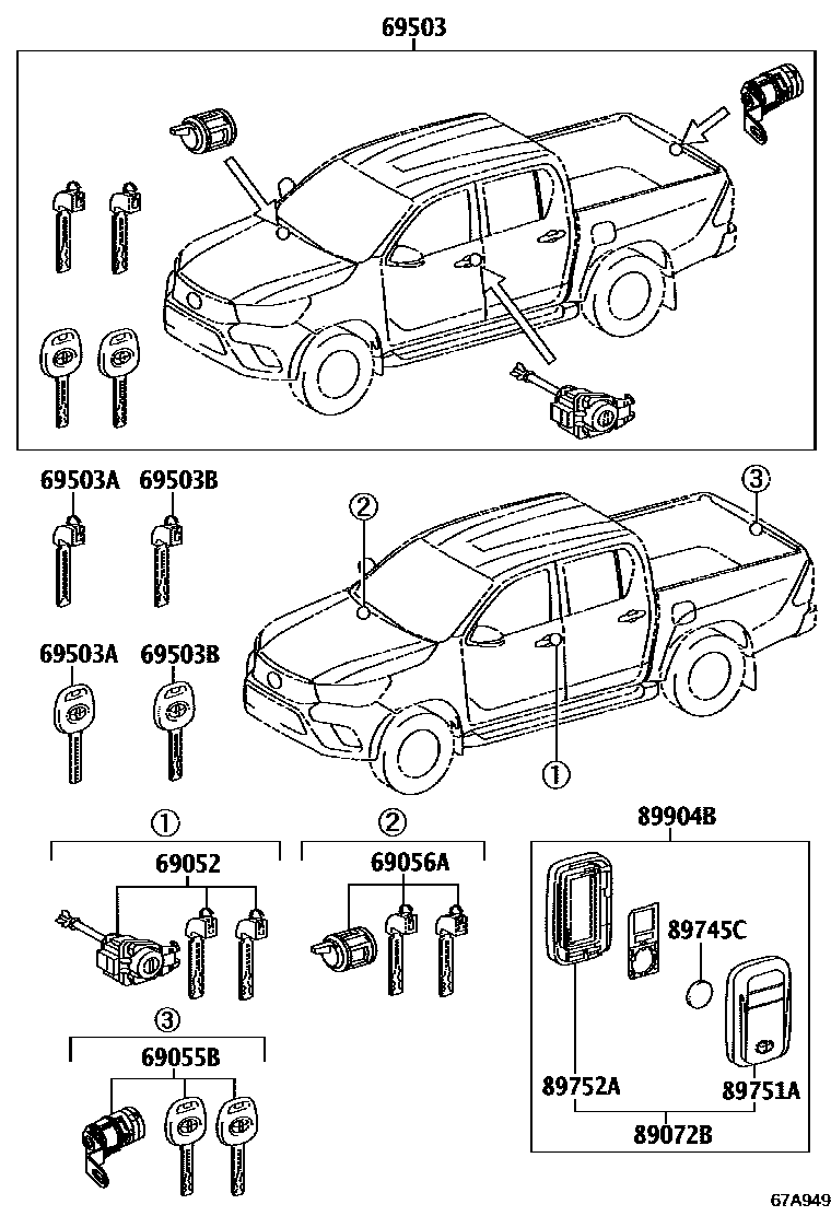 Parts diagram