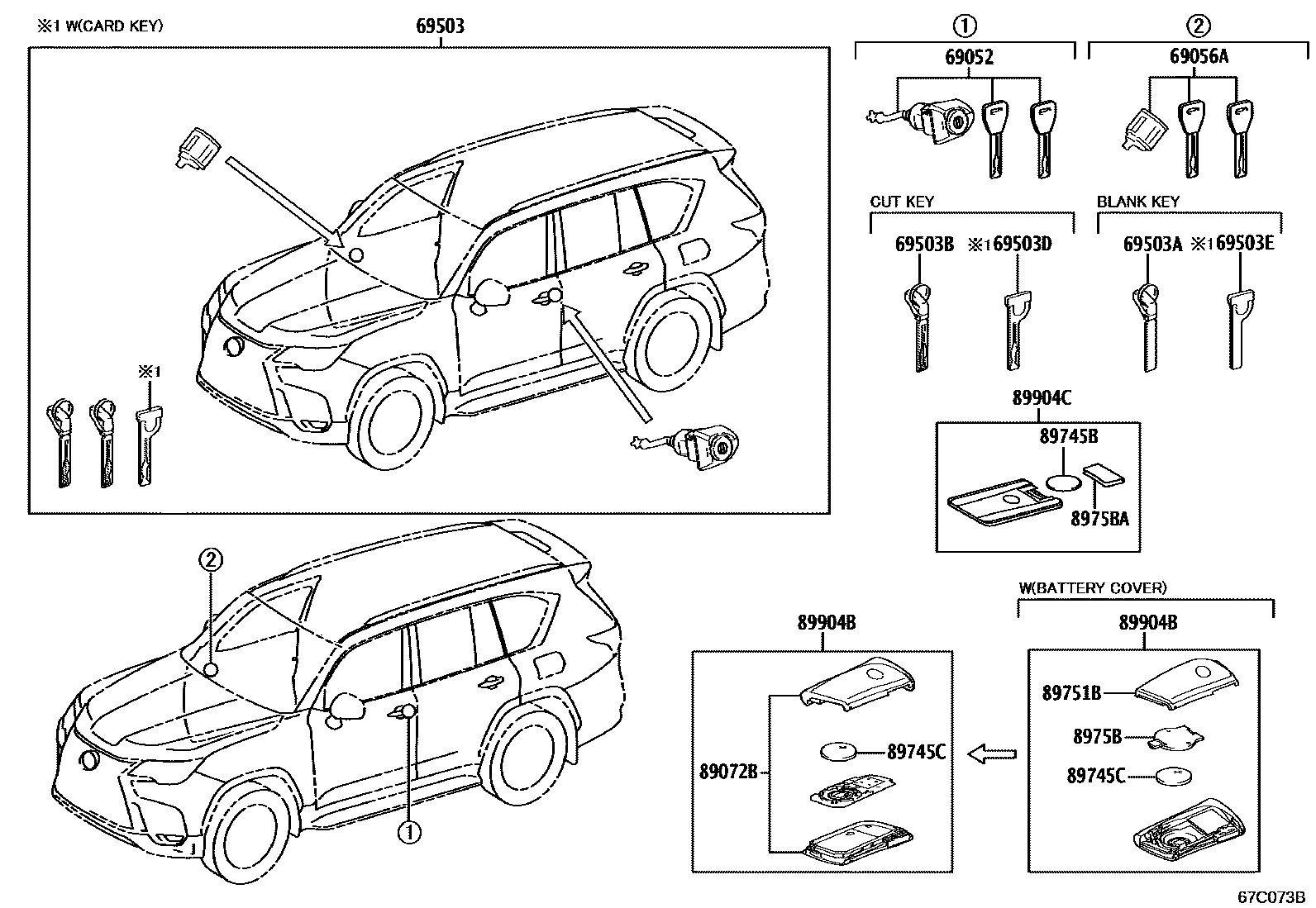 Parts diagram