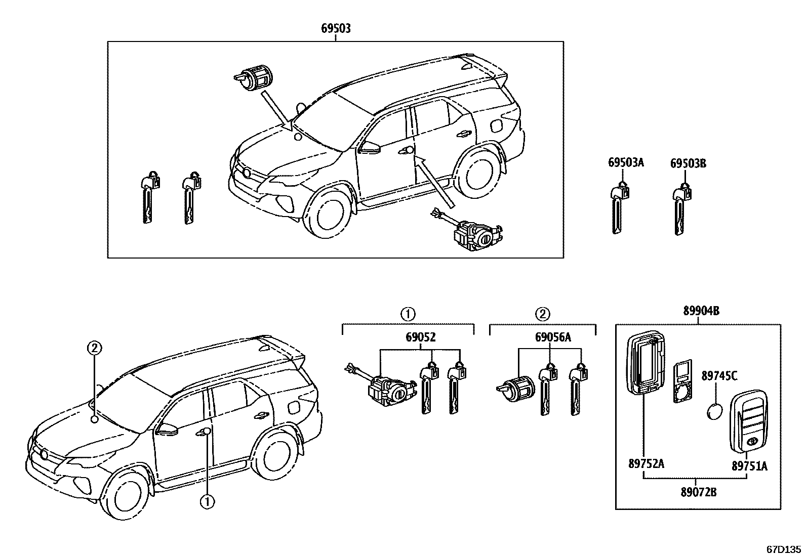 Parts diagram