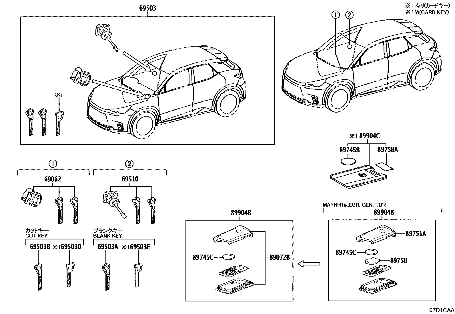 Parts diagram